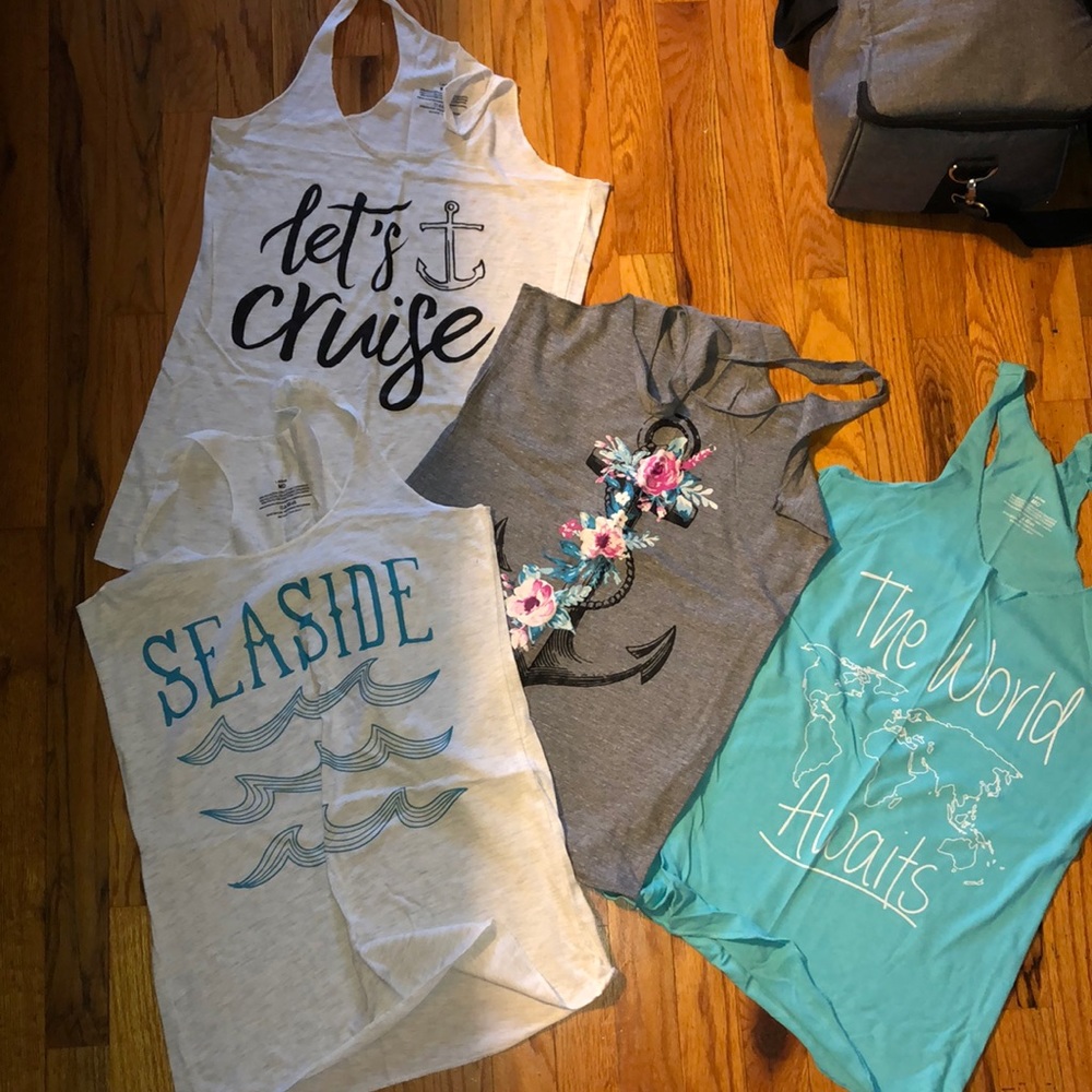 Racer back tanks for the summer